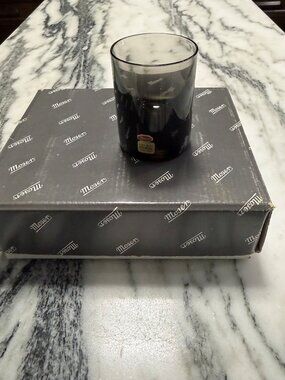 Moser Crystal Smoke Colored Shot Glasses, Set of 6, Czech republic
